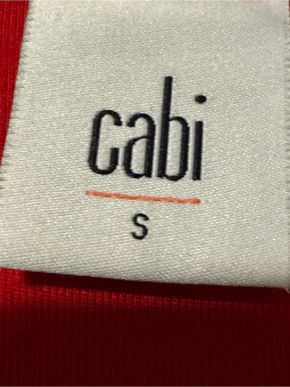 CAbi Bright Red Cap-Sleeve Scoop Neck Tank - Picture 2 of 3